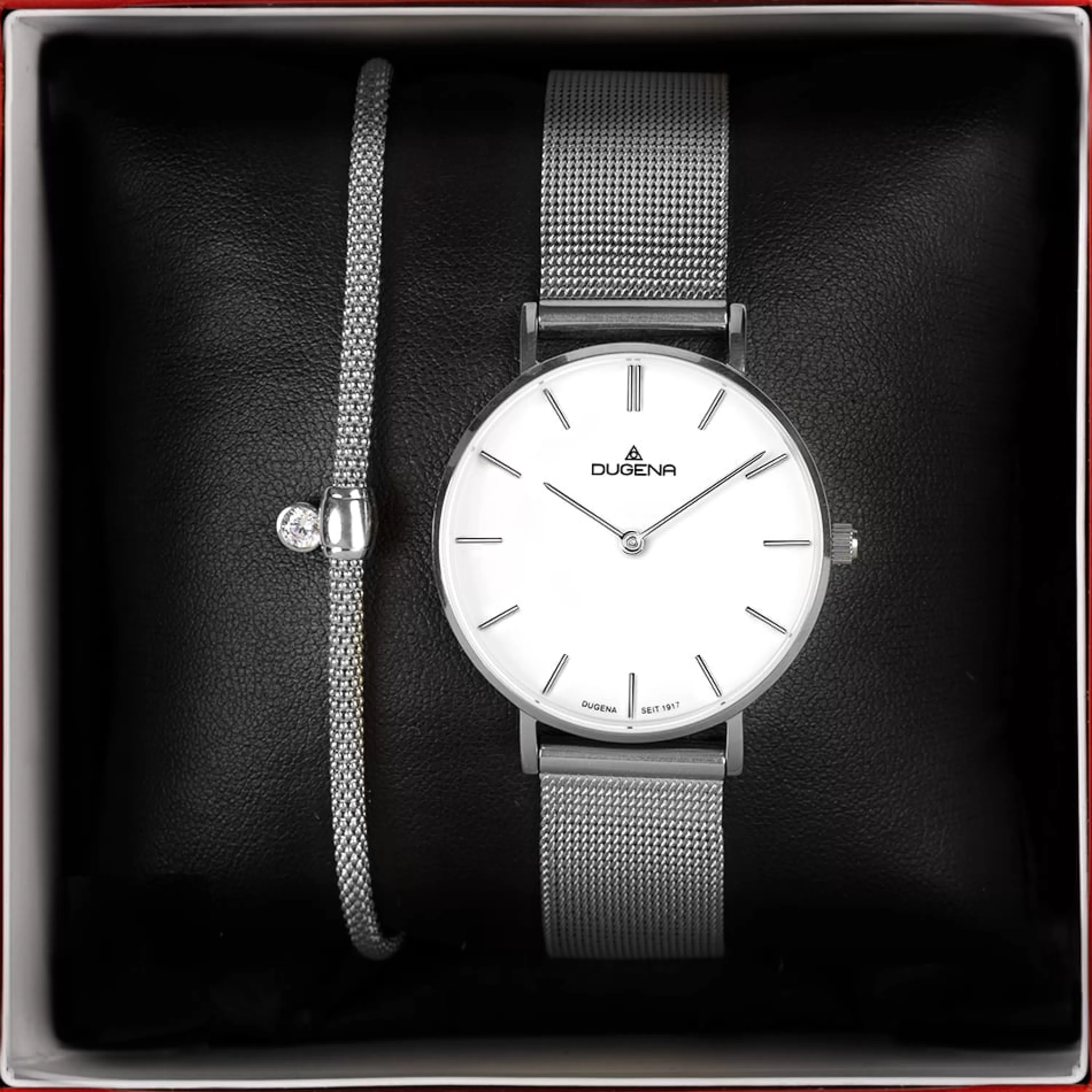 DUGENA Perfect Match Box Linee Silber & Armband Hot